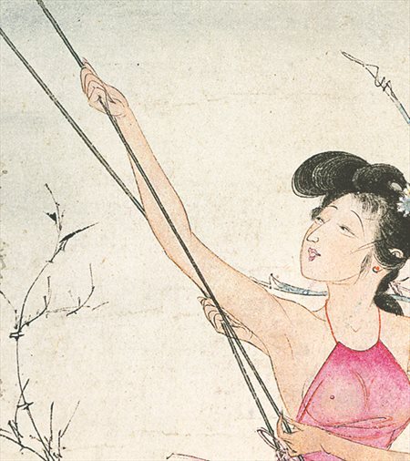 德昌县-胡也佛的仕女画和最知名的金瓶梅秘戏图